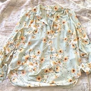 Lightweight floral shirt